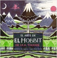 Portada de EL ARTE DE EL HOBBIT DE J.R.R. TOLKIEN