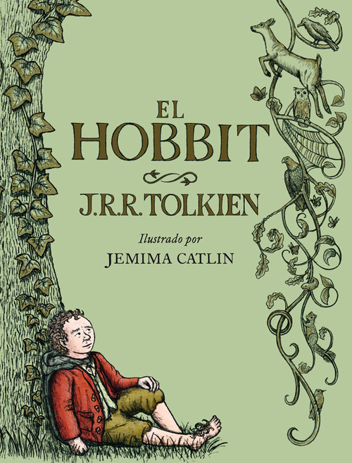 Portada del libro EL HOBBIT ILUSTRADO