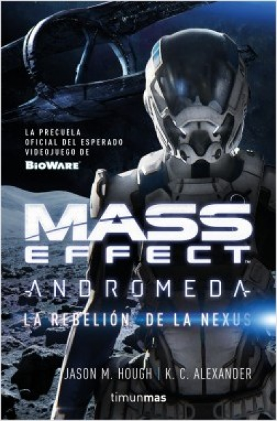 Portada de MASS EFFECT ANDROMEDA. La rebelión de la Nexus