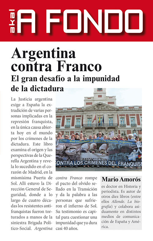 Portada de ARGENTINA CONTRA FRANCO