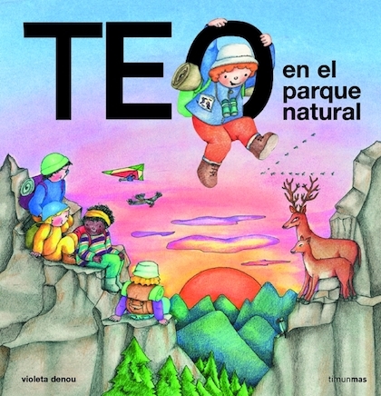 Portada del libro TEO EN EL PARQUE NATURAL