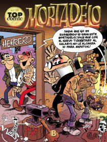 Portada de EL CASO DEL BACALAO / MAGÍN EL MAGO. Top comic Mortadelo nº 48