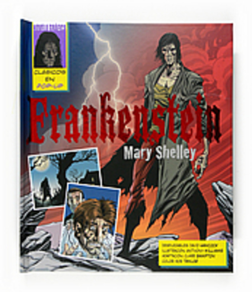 Portada del libro FRANKENSTEIN de Mary Shelley