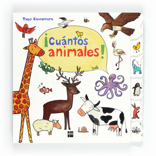 Portada del libro ¡CUÁNTOS ANIMALES!