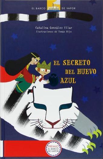 Portada del libro EL SECRETO DEL HUEVO AZUL