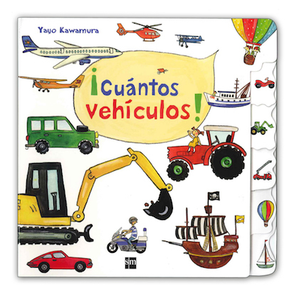 Portada del libro ¡CUÁNTOS VEHÍCULOS!