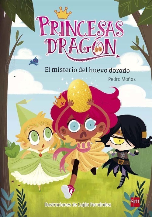 Portada del libro PRINCESAS DRAGÓN: El misterio del huevo dorado