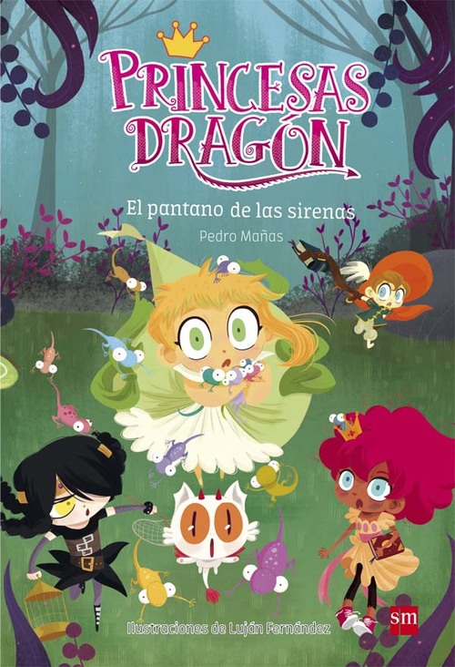 Portada de PRINCESAS DRAGÓN: El pantano de las sirenas