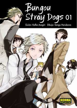Portada del libro BUNGOU STRAY DOGS 01