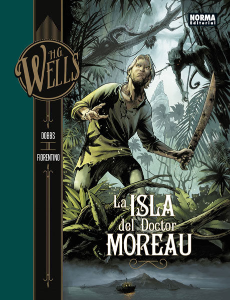 Portada de COLECCIÓN HG WELLS: LA ISLA DEL DOCTOR MOREAU