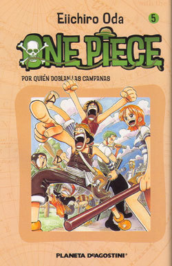 Portada del libro ONE PIECE Nº 5. Por quién doblan las campanas