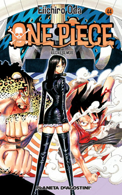 Portada de ONE PIECE Nº 44. Regresemos