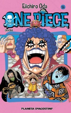 Portada del libro ONE PIECE Nº 56. Gracias