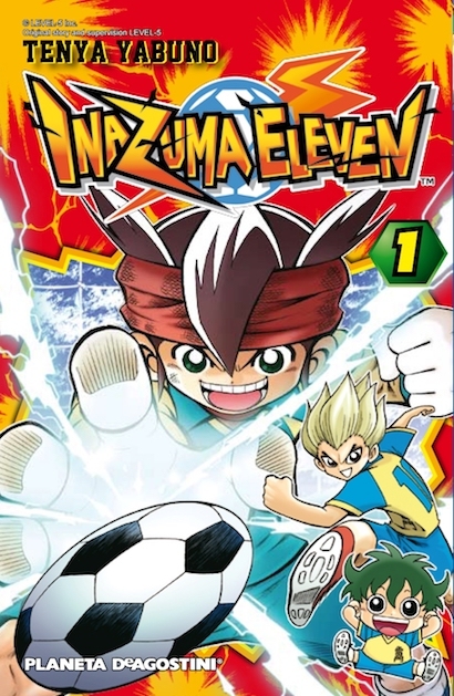 Portada del libro INAZUMA ELEVEN Nº1