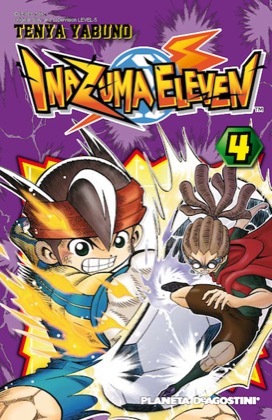 Portada del libro INAZUMA ELEVEN Nº4