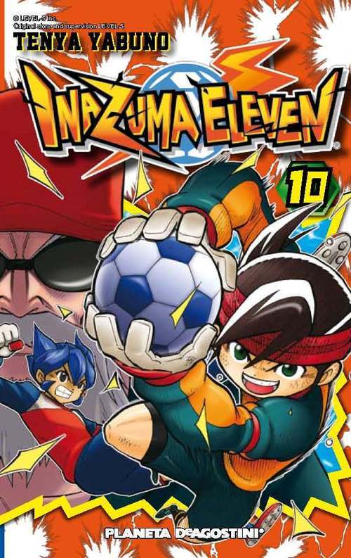 Portada del libro INAZUMA ELEVEN Nº10