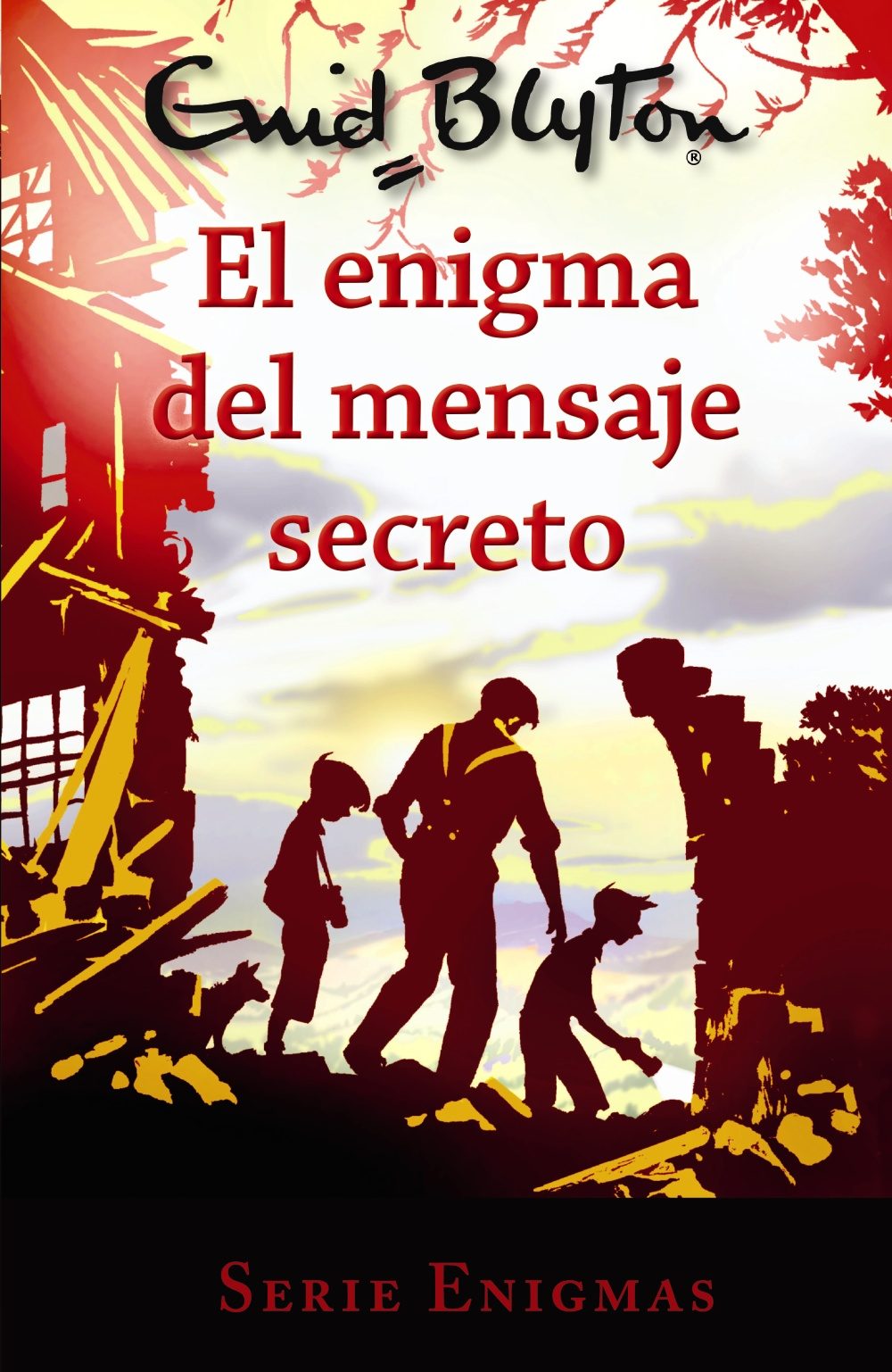 Portada de EL ENIGMA DEL MENSAJE SECRETO. Serie Enigmas 2