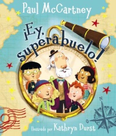 Portada del libro ¡EY SUPERABUELO!