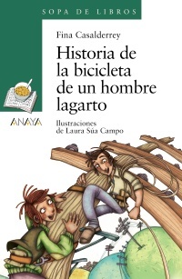 Portada del libro HISTORIA DE LA BICICLETA DE UN HOMBRE LAGARTO