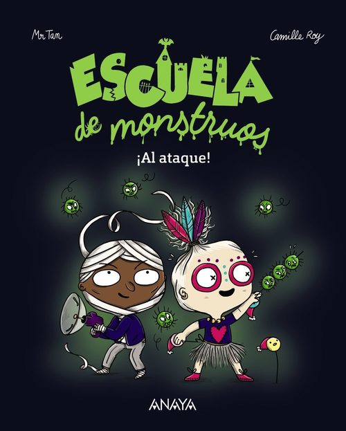 Portada de ESCUELA DE MONSTRUOS. ¡AL ATAQUE!