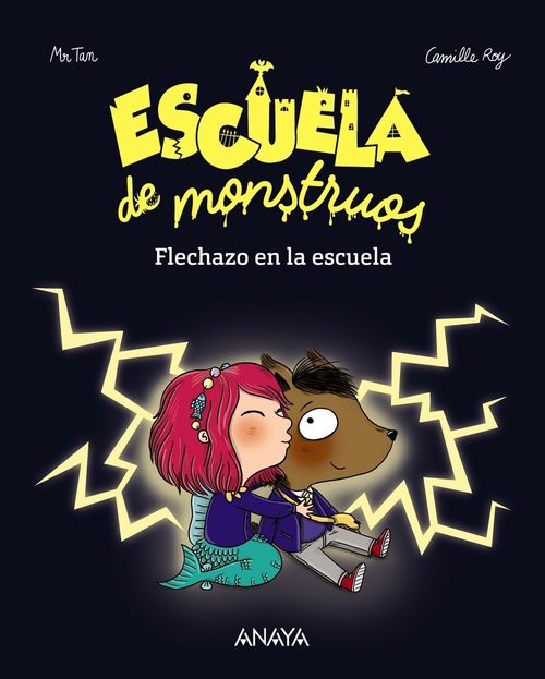 Portada de ESCUELA DE MONSTRUOS. FLECHAZO EN LA ESCUELA