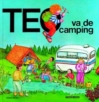 Portada del libro TEO VA DE CAMPING