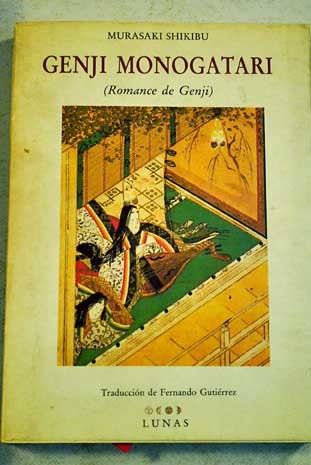 Portada de GENGJI MONOGATARI (Romance de Genji)