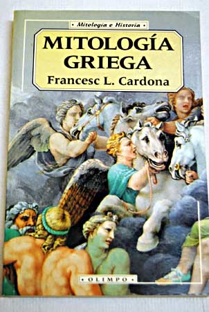 Portada del libro MITOLOGÍA GRIEGA