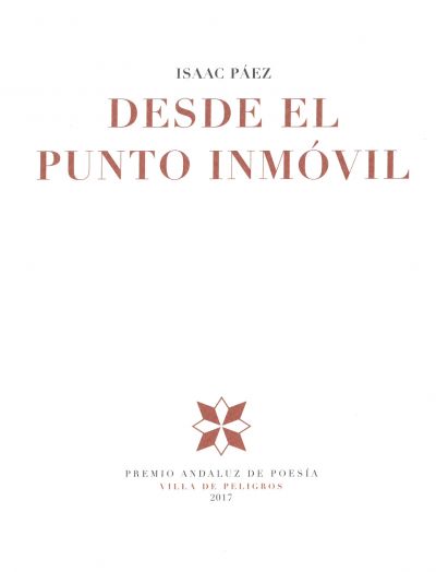 Portada de DESDE EL PUNTO INMÓVIL