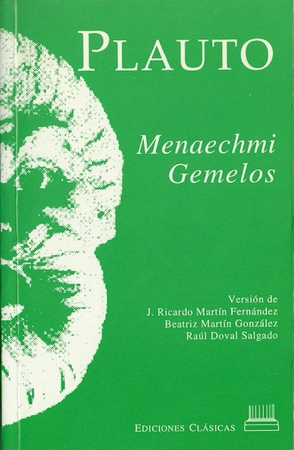 Portada del libro MENAECHMI GEMELOS