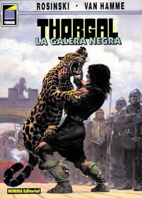 Portada de THORGAL 4: LA GALERA NEGRA