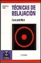 Portada del libro TÉCNICAS DE RELAJACIÓN. Guía práctica