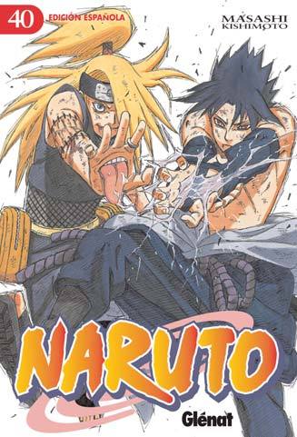 Portada de NARUTO Nº 40