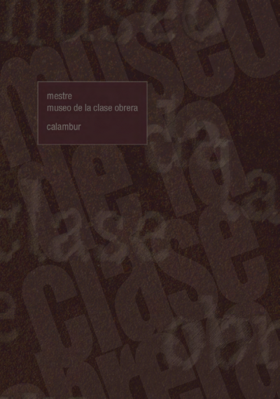 Portada de MUSEO DE LA CLASE OBRERA