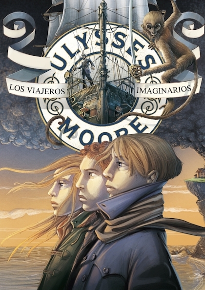 Portada del libro ULYSSES MOORE. Los viajeros imaginarios