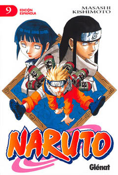 Portada de NARUTO Nº 9