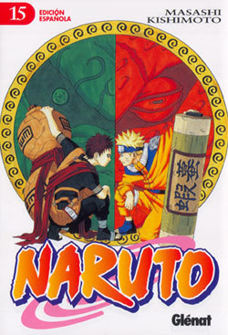 Portada del libro NARUTO Nº 15