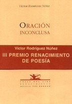 Portada del libro ORACIÓN INCONCLUSA