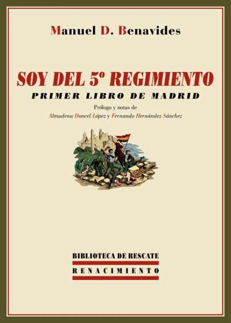 Portada de SOY DEL 5º REGIMIENTO. Primer libro de Madrid