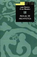 Portada de MANUAL DE ARCHIVÍSTICA