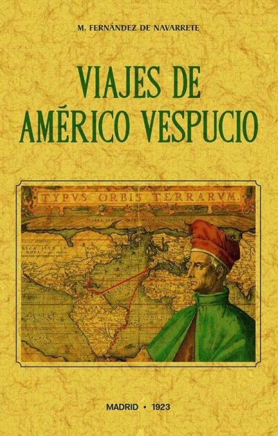 Portada del libro VIAJES DE AMÉRICO VESPUCIO