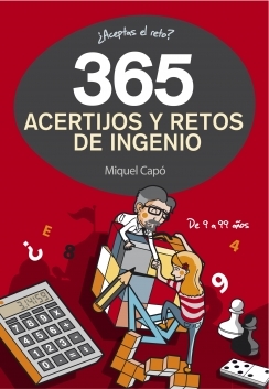 Portada del libro 365 ACERTIJOS Y RETOS DE INGENIO