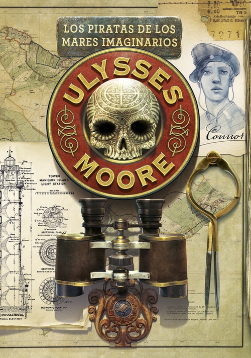 Portada de ULYSSES MOORE 15. LOS PIRATAS DE LOS MARES IMAGINARIOS