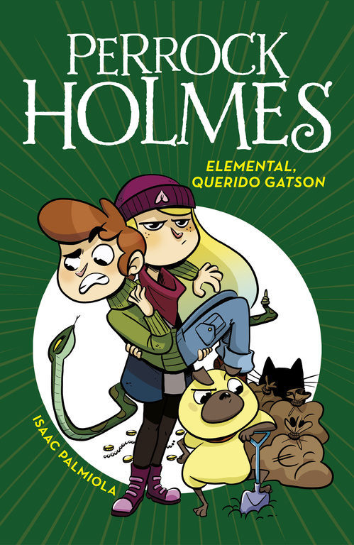 Portada de PERROCK HOLMES 3: Elemental, querido Gatson