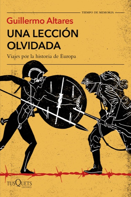 Portada del libro UNA LECCIÓN OLVIDADA. Viajes por la historia de Europa