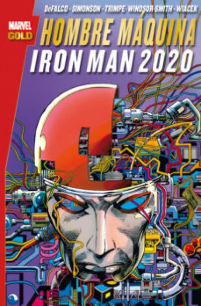 Portada del libro HOMBRE MAQUINA, IRON MAN 2020