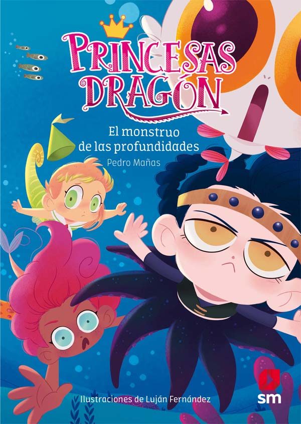 Portada de PRINCESAS DRAGÓN: El monstruo de las profundidades