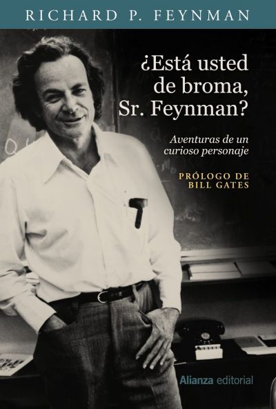 Portada del libro ¿ESTÁ USTED DE BROMA SR. FEYNMAN?