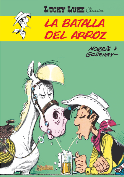 Portada de LUCKY LUKE. LA BATALLA DEL ARROZ