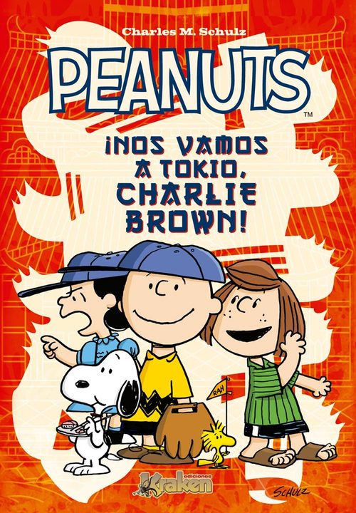 Portada de PEANUTS ¡NOS VAMOS A TOKIO, CHARLIE BROWN!